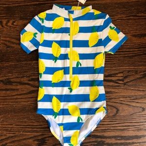 NWT Mini Boden Rashguard Bathing Suit size 8/9